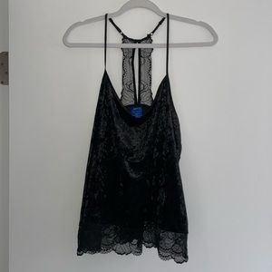 Apt. 9 Black Lace Camisole